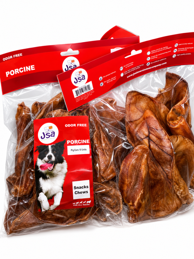JSA PIG EAR FOR DOGS (10 UNITS)