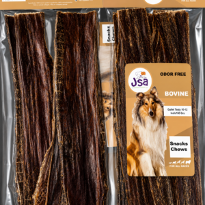 10-12 INCH JSA BEEF GULLET TREATS FOR DOGS (5-7 PCS) 180grs each