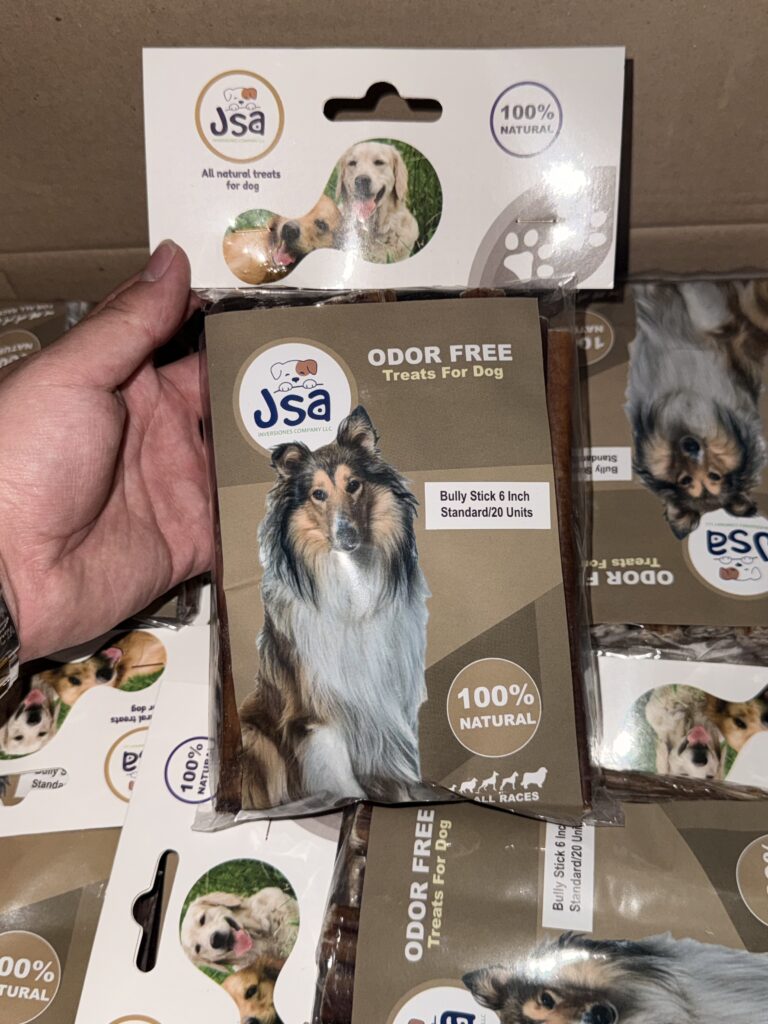 BULLY STICK STANDAR 6 INCH*20 UNITS