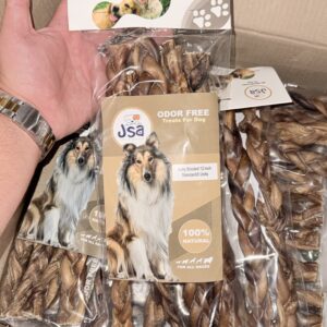 BULLY STICK BRAIDED STANDARD 12 INCH*3 UNITS