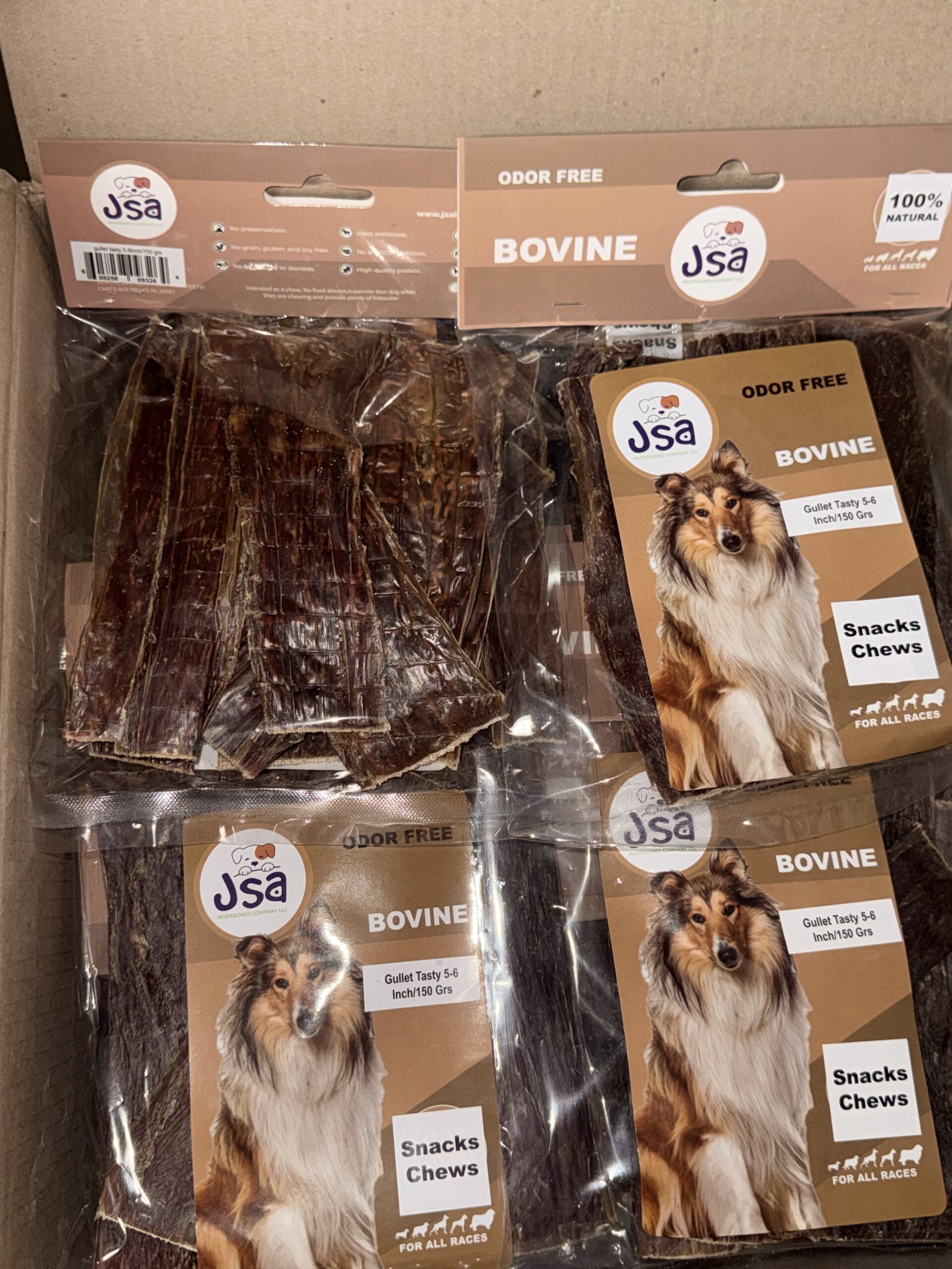 BEEF GULLET TASTY 5-6″