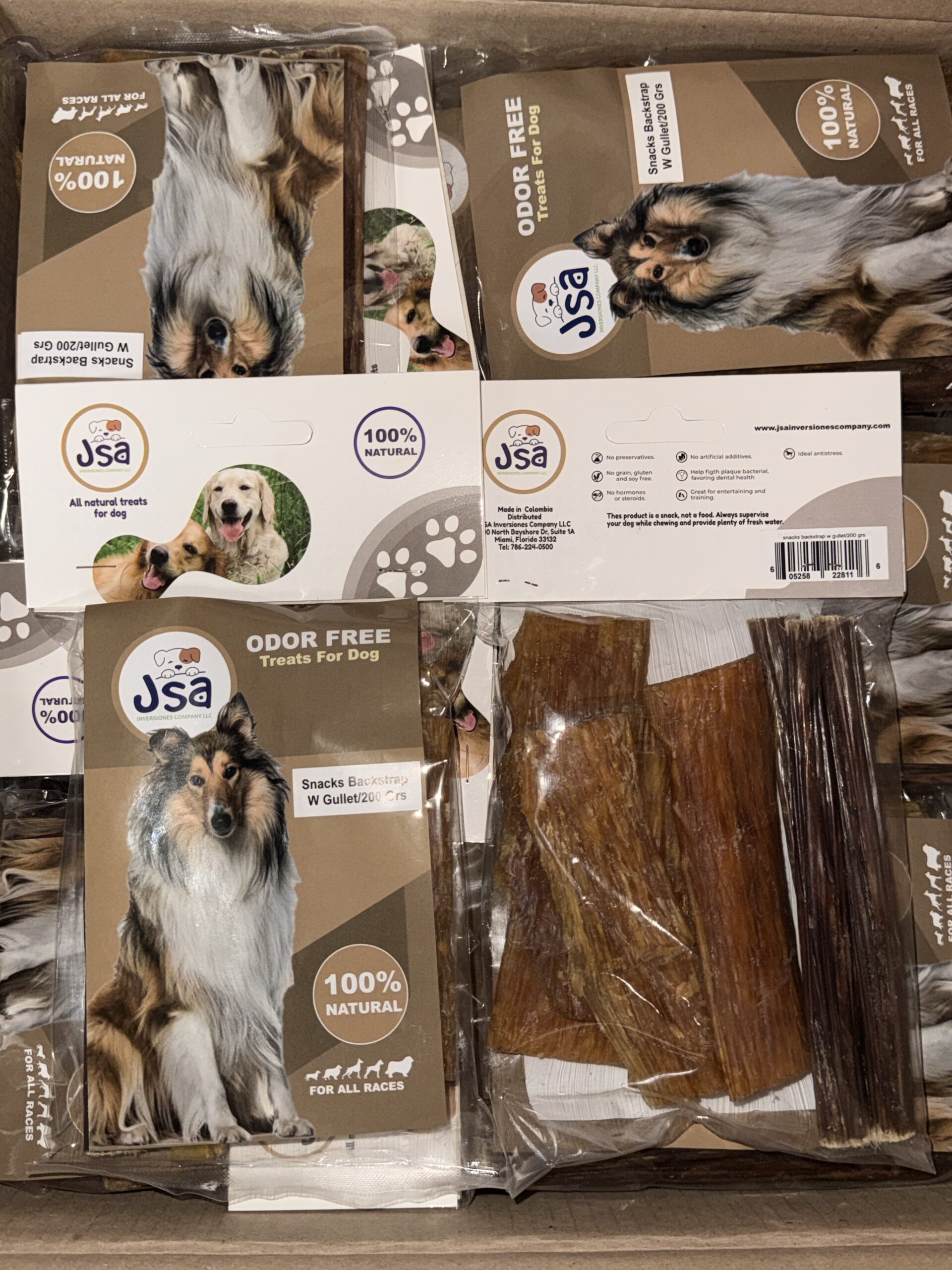 SNACKS  BACKSTRAP WHIT GULLET