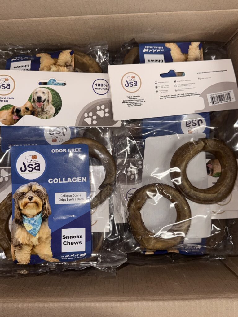 BOVINE SKIN COLLAGENE DONA NATURAL 4INCH*2 UNITS